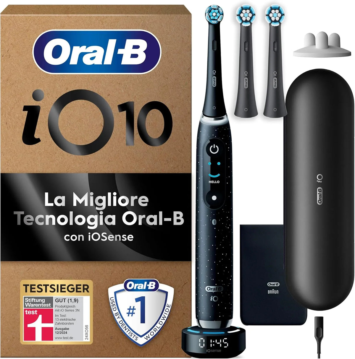 Accessorio per elettrodomestico, nero, Oral-B Spazzolino Elettrico iO 10