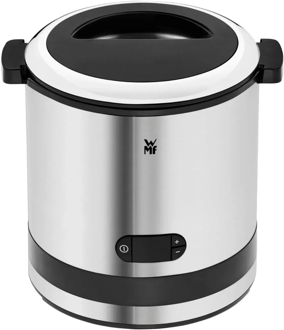 WMF macchina per gelato e sorbetto, 300 ml, acciaio inox, argento, per frozen yoghurt
