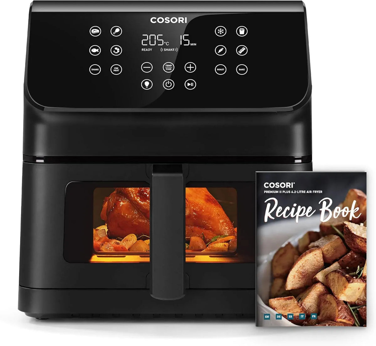 Friggitrice ad aria, 6,2 L, 1700 W, 11 programmi