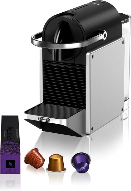 De'Longhi EN127.S Macchina da caffè, 1260 W, argento, Pressione 19 Bar, Modalità ECO