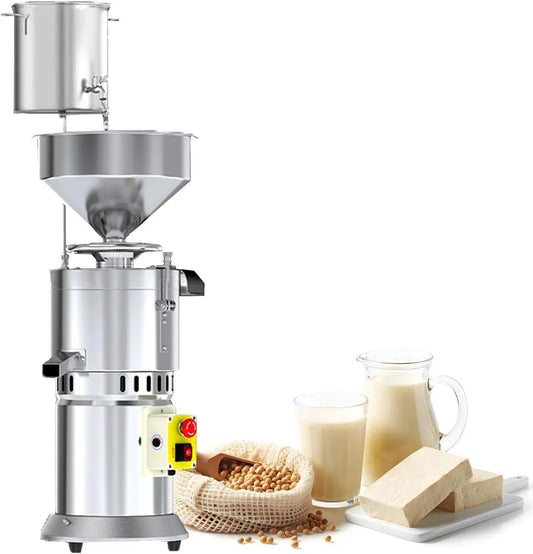 Macchina per latte, filtro, acciaio inox, per latte di soia con filtro e arresto di emergenza