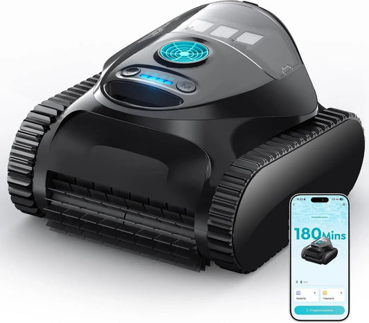 Filtro, Robot, pulitore per piscina, 150 m, senza fili, blu