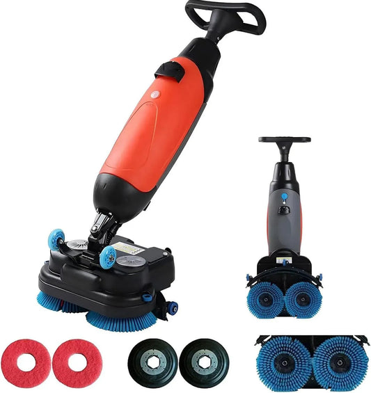 Lavasciuga, lavatrice/asciugatrice, ampio serbatoio, professionale, motore da 350 giri/min, 12900 piedi quadrati, batteria da 120 minuti