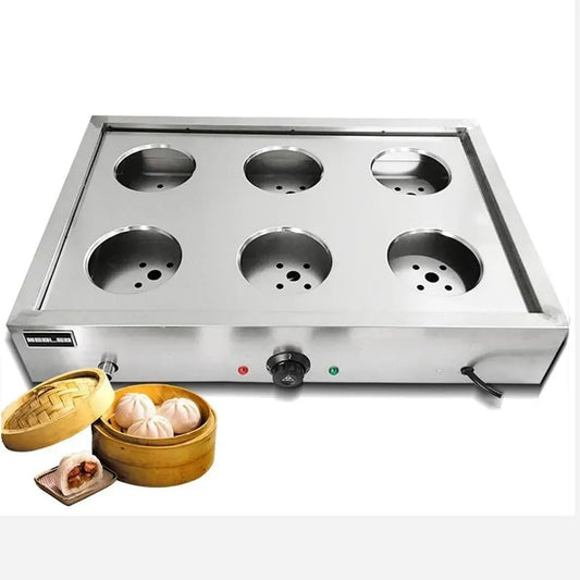 Tavolo, piastra per panini e sandwich, 30 a 110 °C, vapore, professionale, funzione riscaldante, per Panini al Vapore