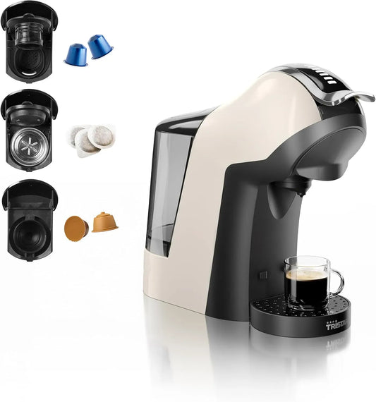 Nespresso 3-in-1 CM-2301 macchina da caffè elettrica, 19 bar