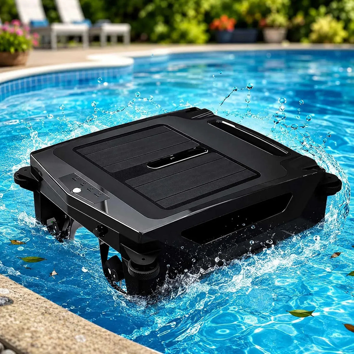 2500mah robot pulitore per piscina, Batteria, Motore, Filtro, vasca per pulizia a ultrasuoni, 4,1 L, senza fili