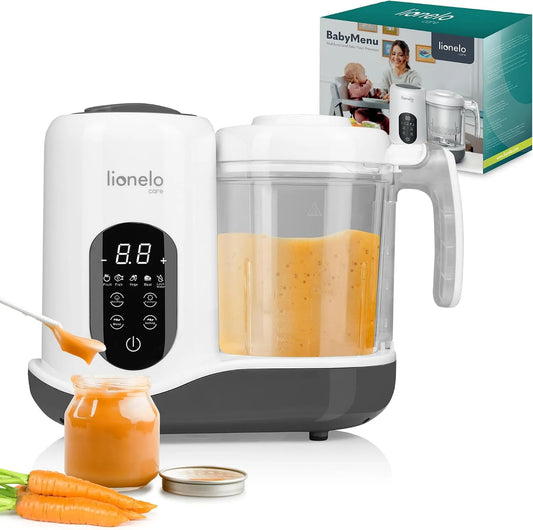 5in1 Robot, vapore, scongelamento, funzione riscaldante, per Bambini: Cottura a Vapore, Lionelo