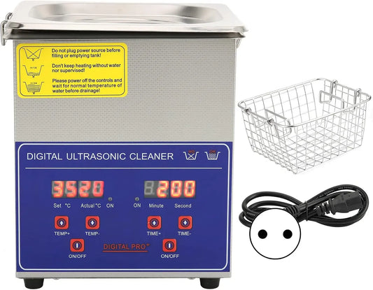 PS-08A vasca per pulizia a ultrasuoni, Pulitore, timer, industriale, ampio serbatoio, acciaio inox, per Componenti