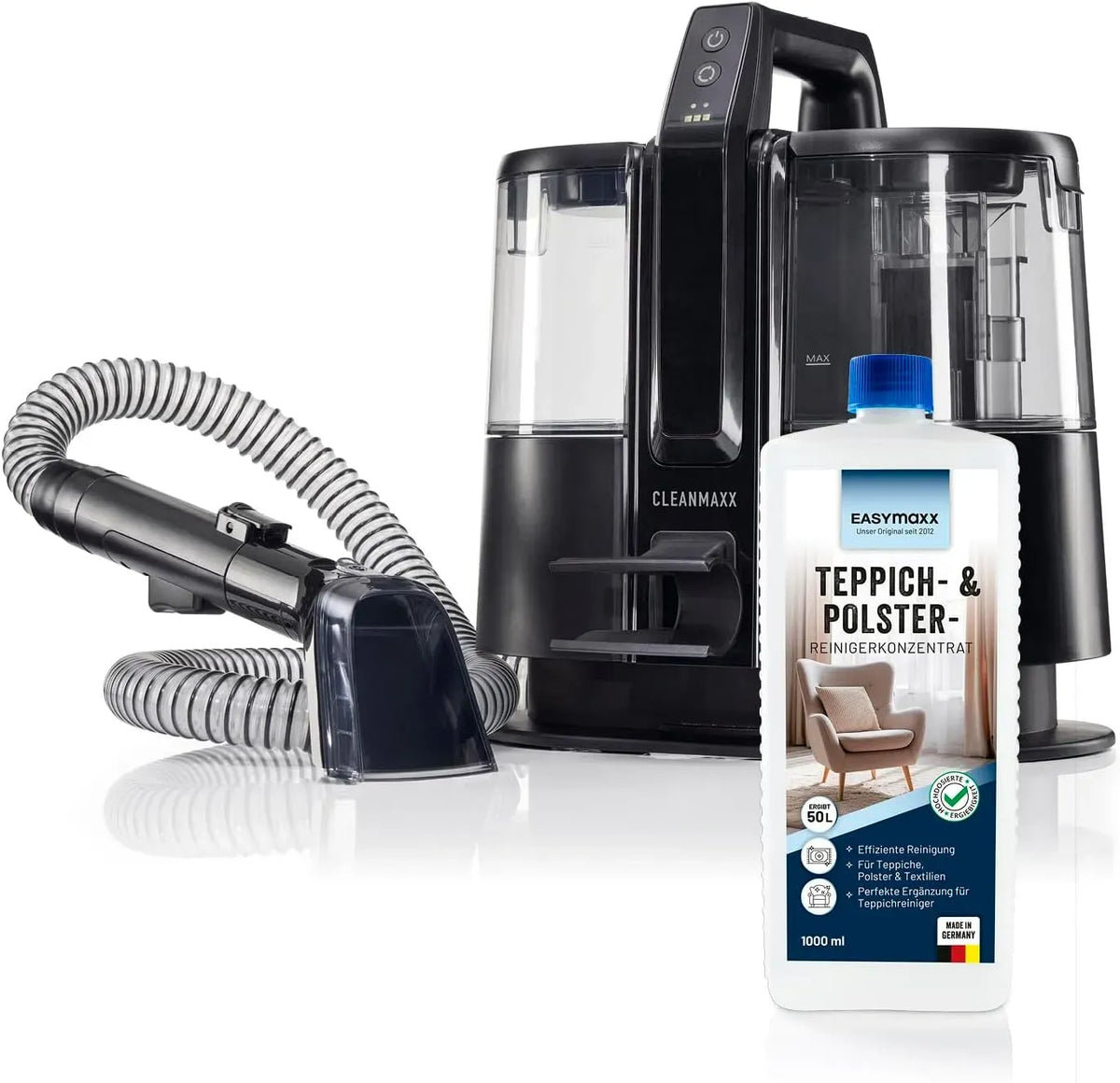 Aspirapolvere, ampio serbatoio, aspiratore elettrico domestico, CLEANmaxx Aspirapolvere a batteria Pro 22 Volt