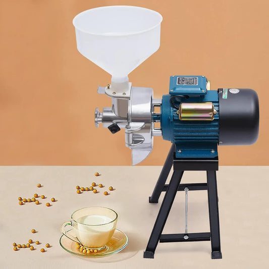 Mulino, macinatore elettrico, per cereali Riso Sorghum Grano Grano Mulino con Imbuto E
