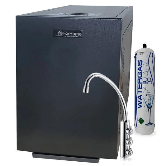 Lavello da cucina 90Lt/H. 180Gdp, Osmosi Inversa Diretta ForHome® SodaBar Sottolavello Acqua Fredda