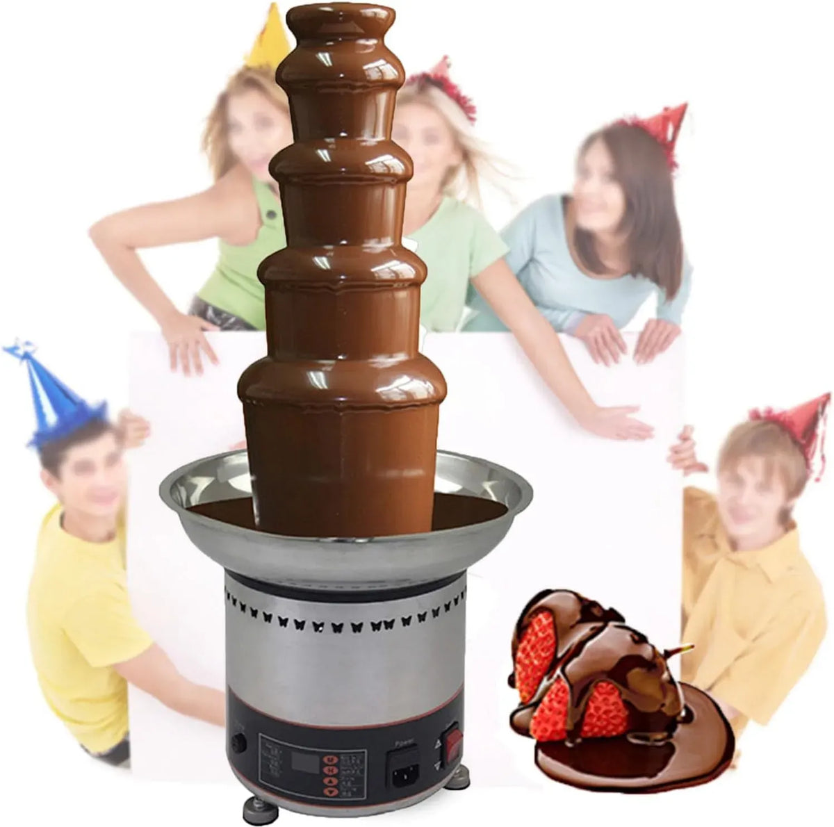 Pentola e padella 5floors, Salsa Barbecue, utensile da cucina, Fontana di Cioccolato elettrica