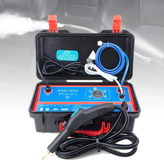 Pulitore a vapore, 220 V, portatile, industriale, ampio serbatoio