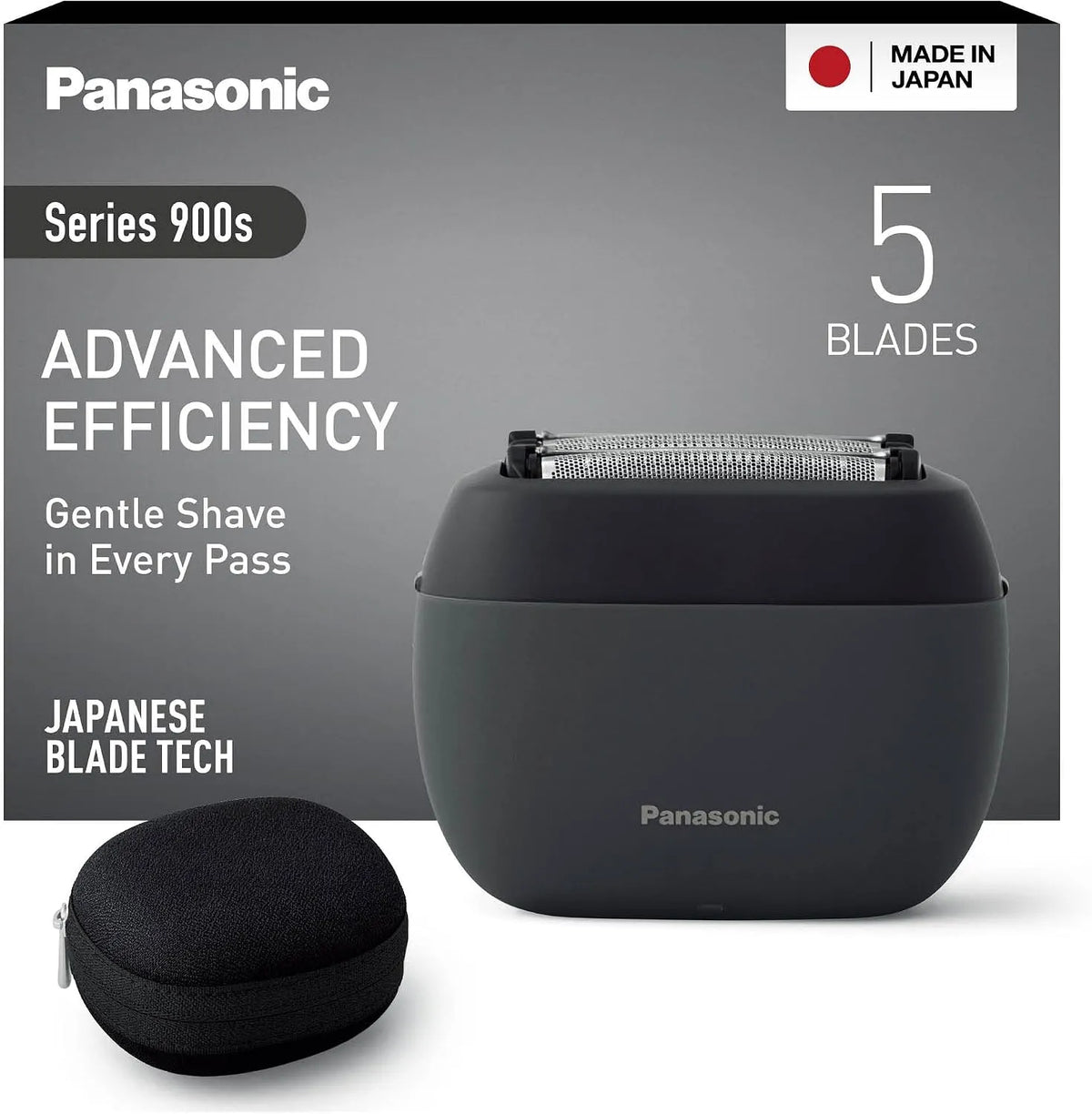 Panasonic Serie 900 ES-PV3B-K803 Sensore, Rasoio, USB, nero
