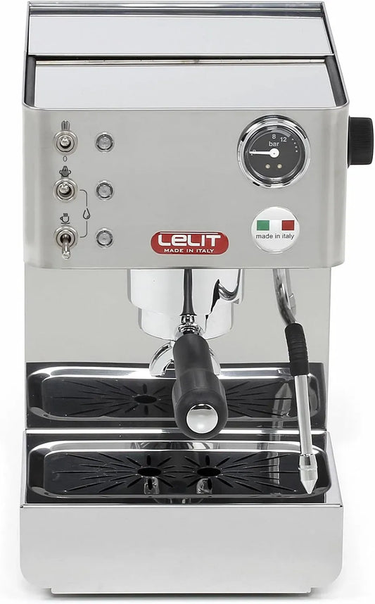Montalatte PL41LEM-2G80, cappuccinatore, acciaio inox, Acciaio Inossidabile Lucido