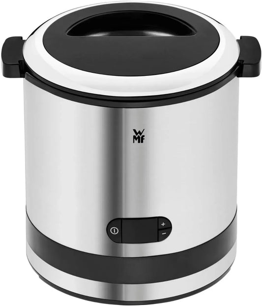 WMF macchina per gelato e sorbetto, 300 ml, acciaio inox, argento, per frozen yoghurt