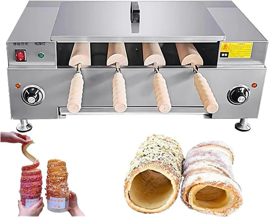 Forno elettrico, forno da cucina, Mini Forno Tradizionale A Camino con 4 Rulli