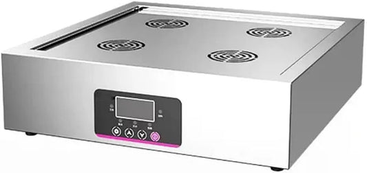 Vaporiera Elettrica Commerciale per Verdure Vaporiera A Vapore in Acciaio Inox per Cookig Veg Touch Cotrol Timig Efficiet Cookig Ati-Dry Alarm