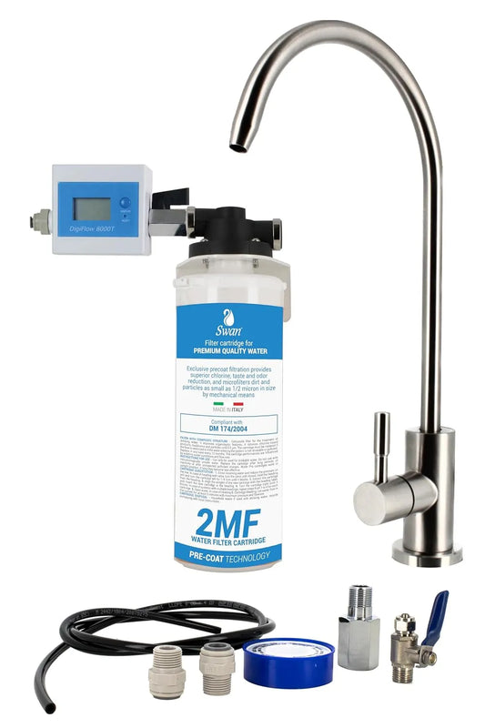 Lavello da cucina 2MF QL1, Sistema Filtraggio Acqua Sottolavello 2MF