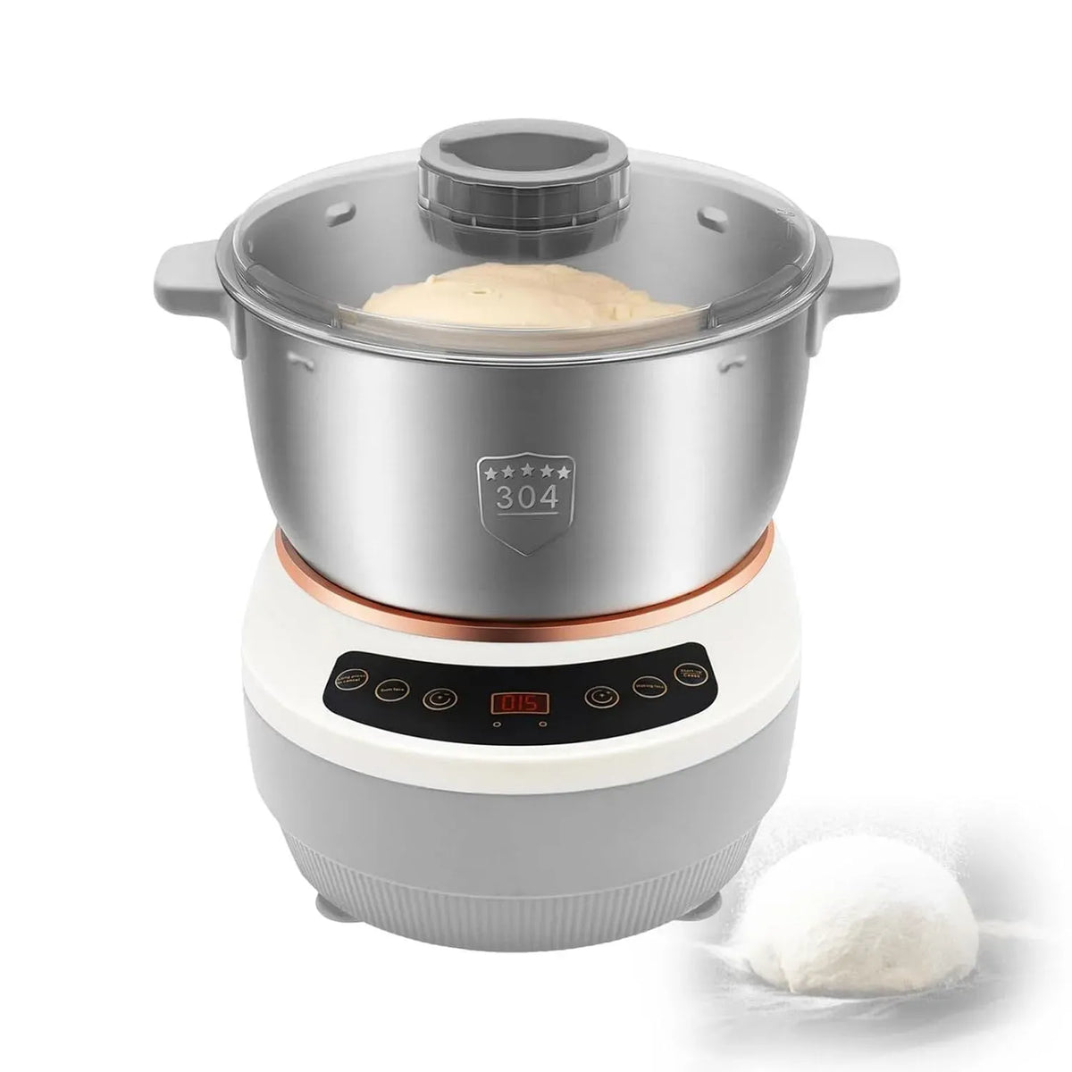 5L/7L Macchina per Impasto, 7 L, 5 L, pizza, professionale, per Pane E Pizza