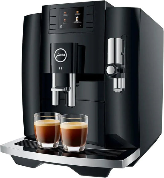 Jura pro17 Espresso E8 Piano Black macinino specialità caffè