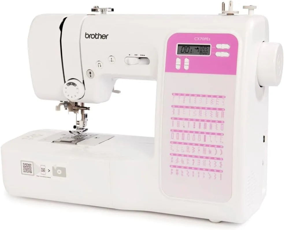 Brother CX70PES Macchina da Cucire, macchina per cucito elettrica, per Tessuti Spessi