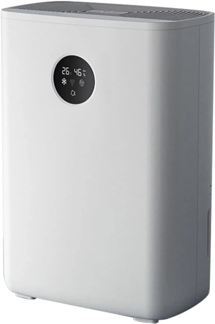 Deumidificatore, 2,5 L, portatile, ampio serbatoio, professionale, Luce LED a 7 Colori, Serbatoio Dell'acqua da 2,5 L con Spegnimento Automatico