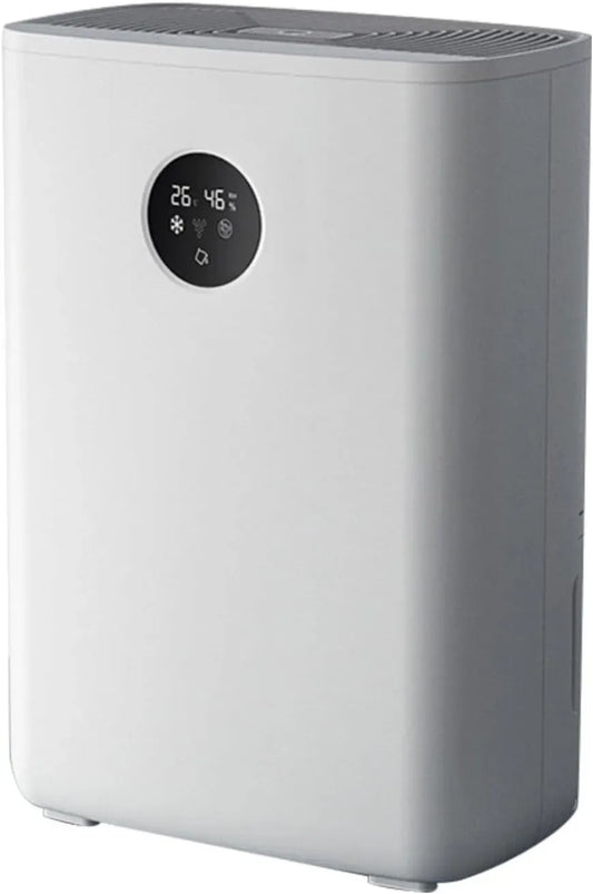 Deumidificatore, 2,5 L, portatile, ampio serbatoio, professionale, Luce LED a 7 Colori, Serbatoio Dell'acqua da 2,5 L con Spegnimento Automatico