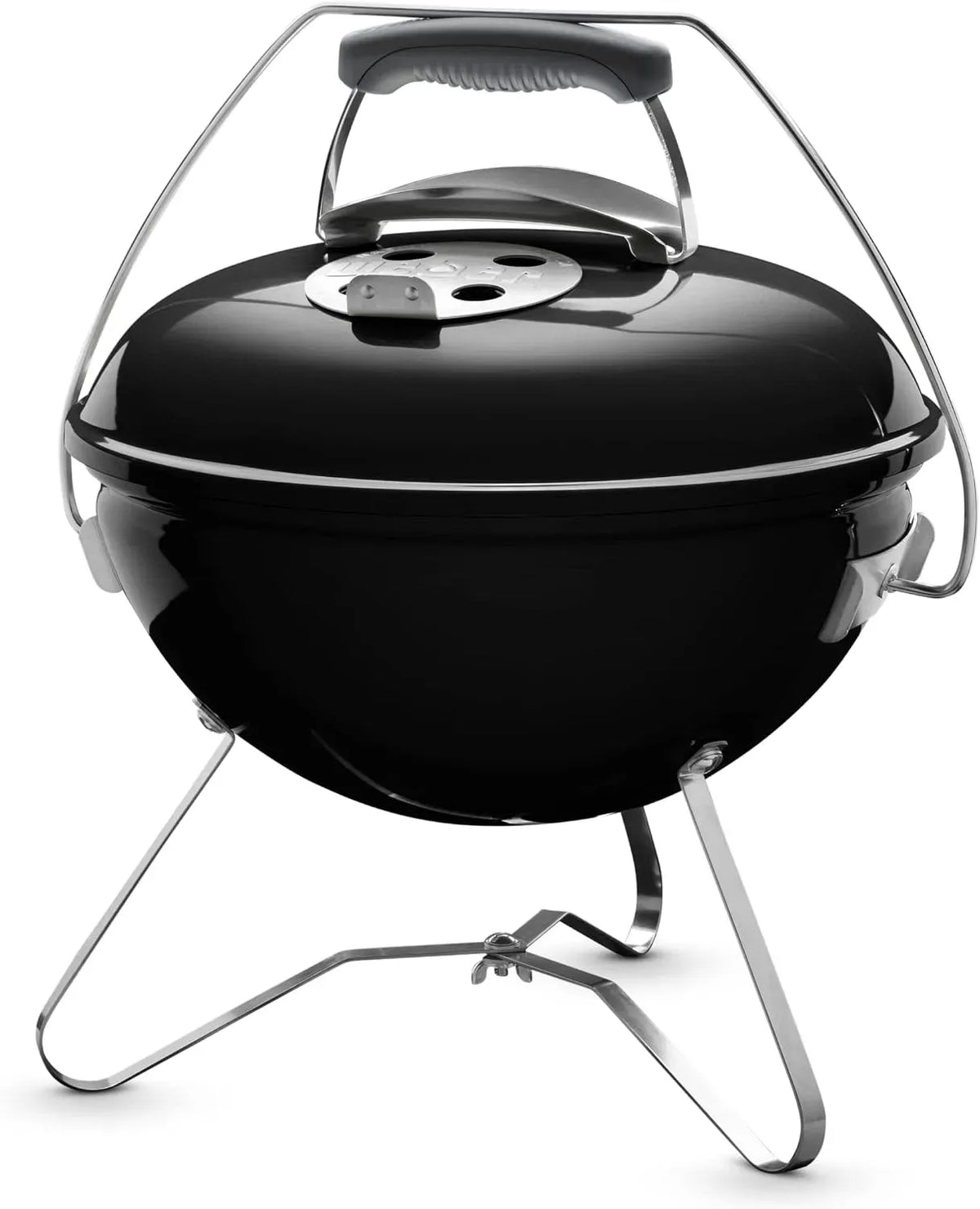 Barbecue, 37 cm, portatile, nero, braciere, Weber Barbecue a carbone Smokey Premium/Design portatile