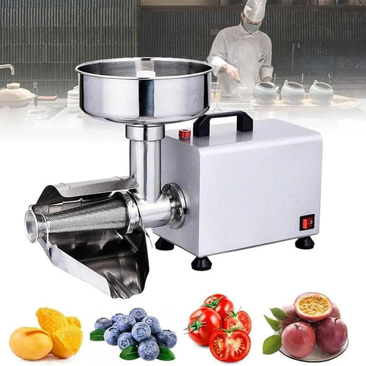 Macchina Per Marmellata, Macchina Per Filtro, Pressa, 370 W, professionale, acciaio inox, per Filtro Di Pomodoro Commerciale