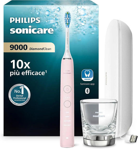 Philips HX9911/29 bicchiere, sensore, spazzolino da denti ricaricabile, pannello IPS, USB