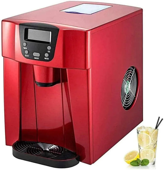 Macchina per il ghiaccio, Macchina per ghiaccio, Macchina per cubetti, Macchina per la, acciaio inox