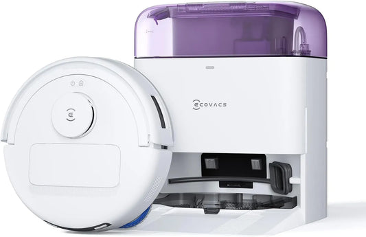 Robot aspirapolvere, ECOVACS DEEBOT, aspirapolvere robot, MINI Violet Robot Aspirapolvere Lavapavimenti 9000Pa
