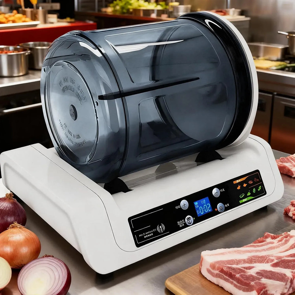 barbecue, 5 L, timer, industriale, per marinatura sottovuoto da 5 l