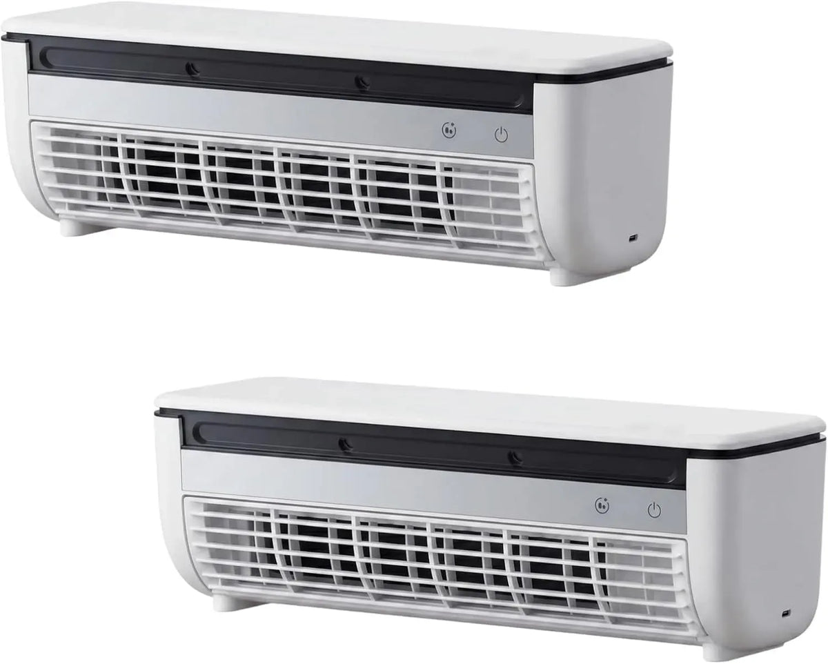 Ventilatore, portatile, ventola per circolazione dell'aria, Ventilatore nebulizzabile da tavolo e da parete portatile