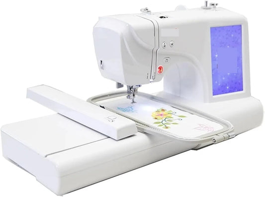 Macchina da Cucire, Macchina da ricamo, macchina per cucito elettrica, ricamatrice elettrica, touch, display LCD