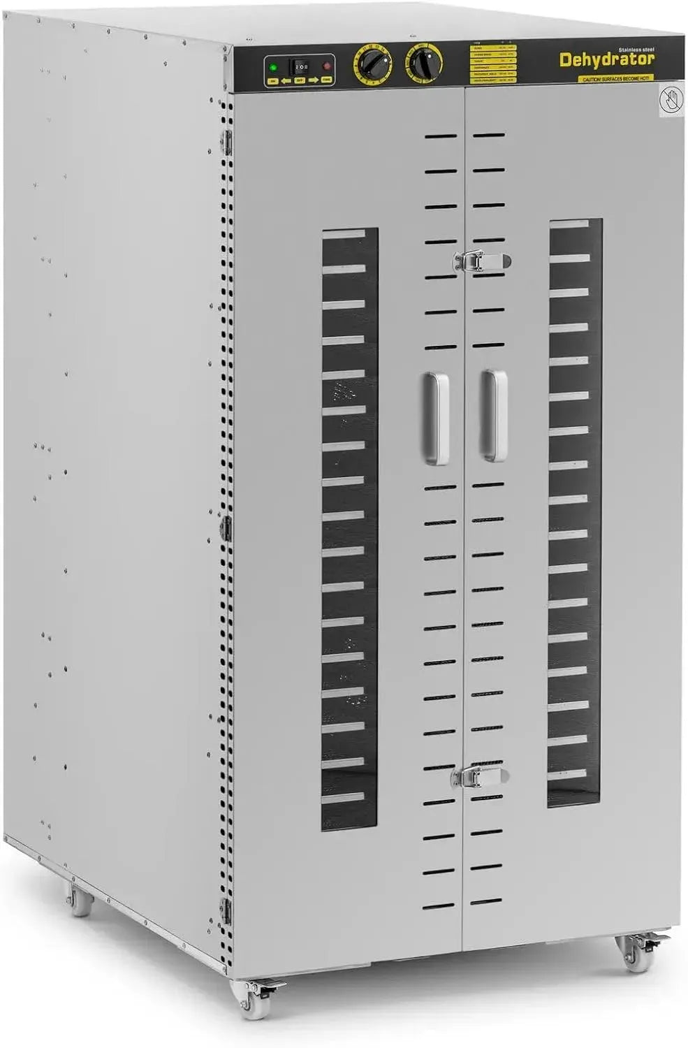 Disidratatore alimentare per uso per uso professionale 5 850 watt 24 stadi acciaio inossidabile lega di alluminio PVC vetro temperato acciaio