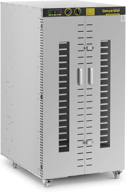 Disidratatore alimentare per uso per uso professionale 5 850 watt 24 stadi acciaio inossidabile lega di alluminio PVC vetro temperato acciaio
