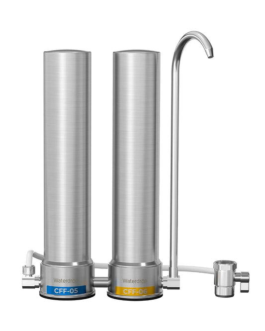 Rubinetto da cucina, Waterdrop CTF-09, acciaio inox
