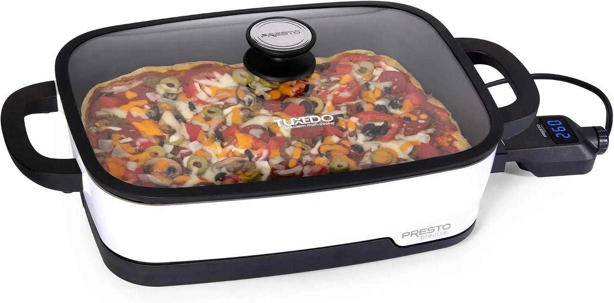 Multi-Cooker, Digital, Presto 06854 Tuxedo Digital Precision Skillet
