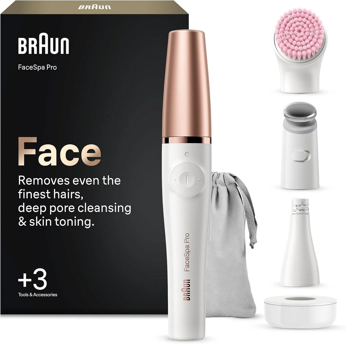 Braun SE 912 epilatore elettrico, bianco, Pro