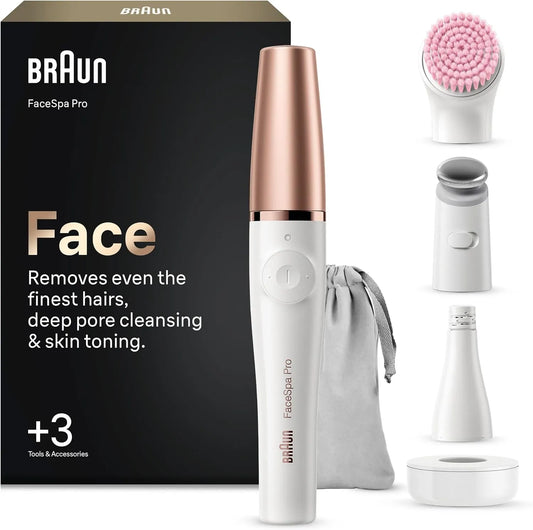 Braun SE 912 epilatore elettrico, bianco, Pro